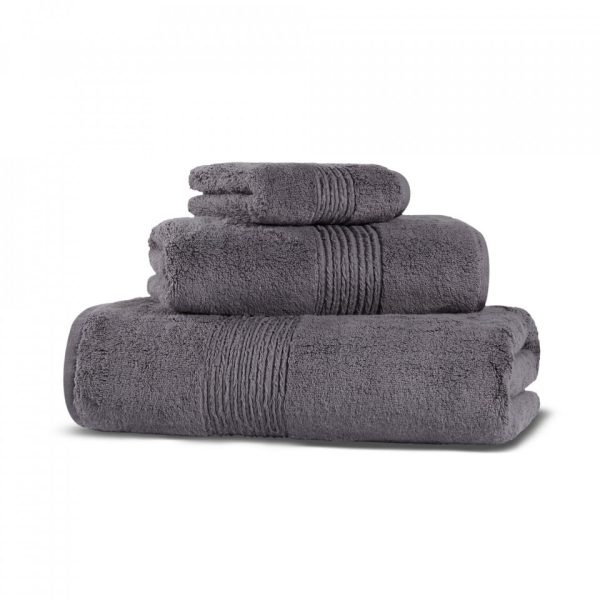 hamam galata organic hand towel charcoal grup 4