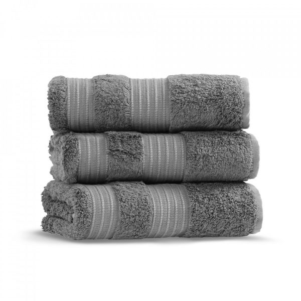 london hand towel 50x90 dark gray grup 3