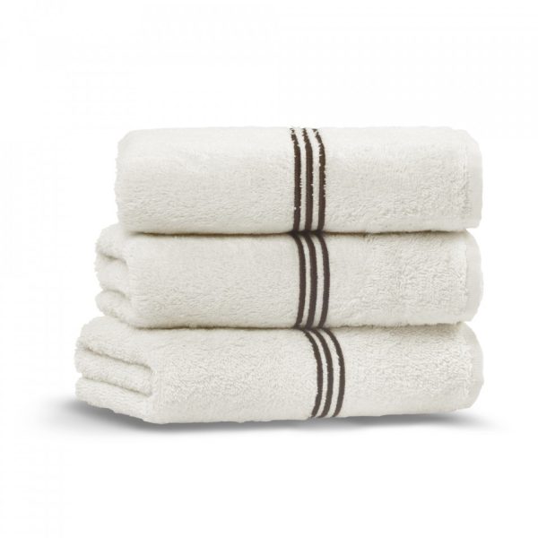 toscana hand towel ivory chocolate grup 1