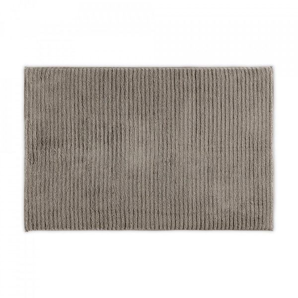 wavy organic cotton bath mat vapour 2