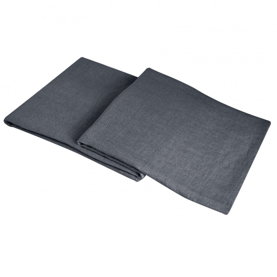 Простыня WRINKLE WASHED HAMAM 270*310 см (дым)