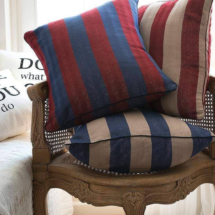 Декоративная подушка RHODE ISLAND STRIPE L'APPARTEMENT