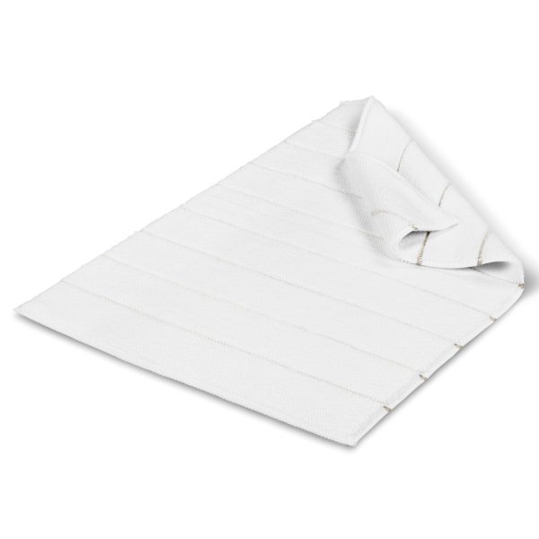 171722 Cozy Bath Rug White Vapour