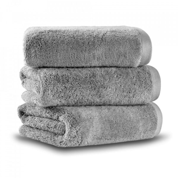 ecoluxe organic towel gray
