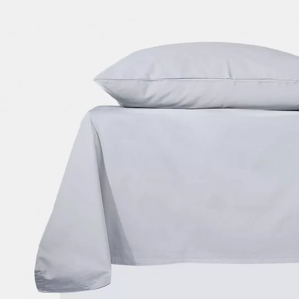 Простыня прямая MOLLEN светло-серая