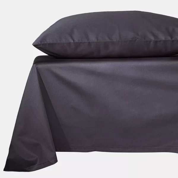 Простыня прямая MOLLEN графитно-серая