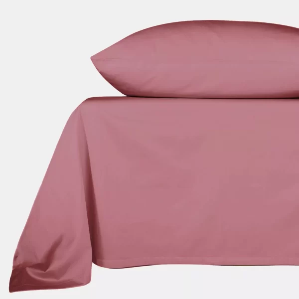 Простыня прямвя MOLLEN вишнёво-ягодная