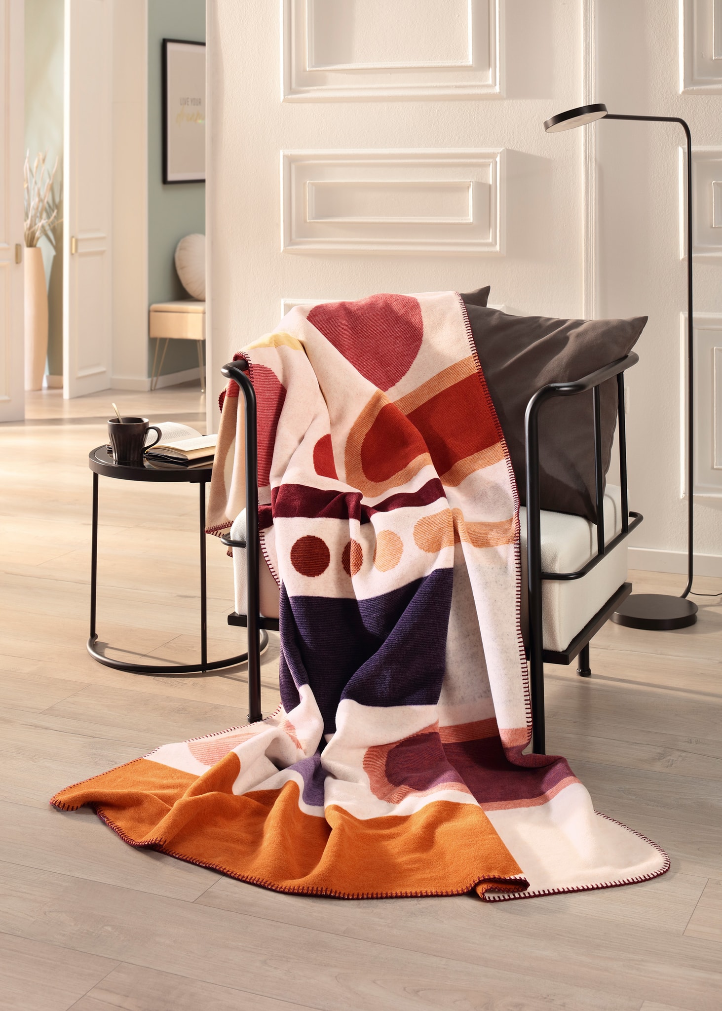 Хлопковый плед VILLEROY & BOCH BIEDERLACK