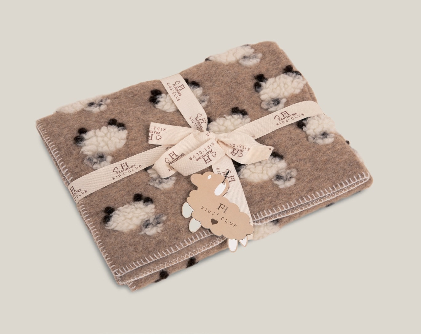 Плед LITTLE BEIGE SHEEP FRATI HOME